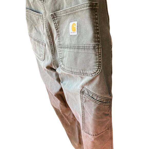 Vtg carhartt grey pants - Picture 2 of 3